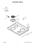 Diagram for 02 - Cooktop Parts