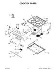 Diagram for 02 - Cooktop Parts