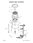 Diagram for 04 - Basket And Tub Parts