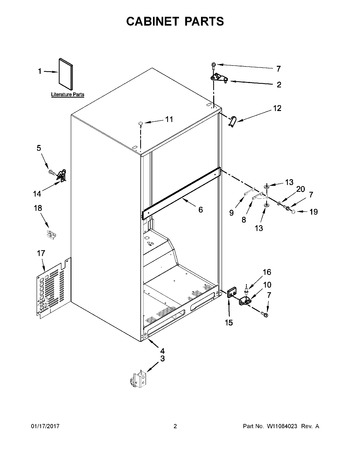 Diagram for WRT316SFDW01