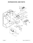 Diagram for 04 - Refrigerator Liner Parts