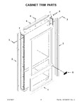 Diagram for 03 - Cabinet Trim Parts