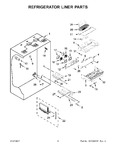 Diagram for 04 - Refrigerator Liner Parts