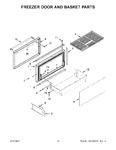 Diagram for 08 - Freezer Door And Basket Parts