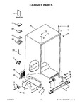 Diagram for 02 - Cabinet Parts