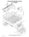 Diagram for 09 - Upper Rack And Track Parts