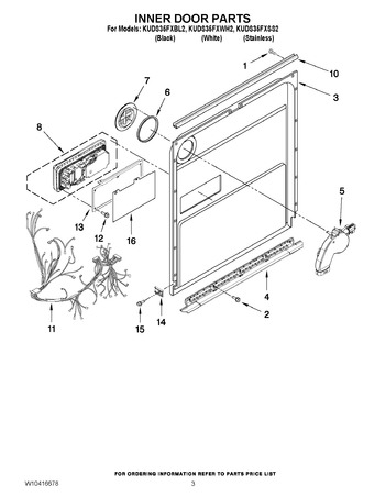 Diagram for KUDS35FXSS2