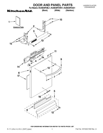 Diagram for KUDE48FXWH1