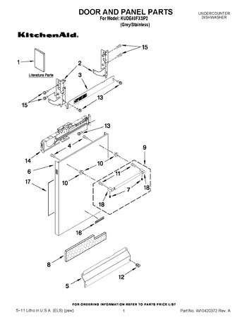 Diagram for KUDE40FXSP2