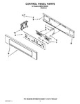 Diagram for 02 - Control Panel Parts