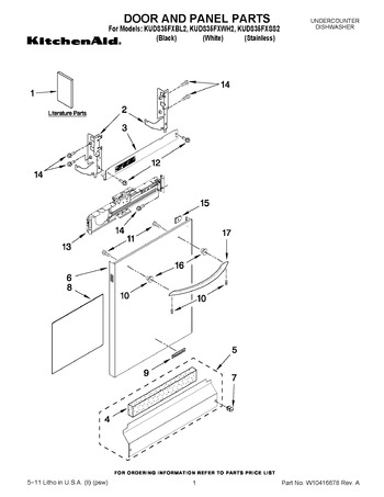 Diagram for KUDS35FXSS2