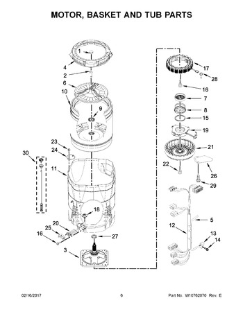 Diagram for WTW7300DC0