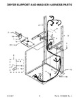 Diagram for 06 - Dryer Support And Washer Harness Parts