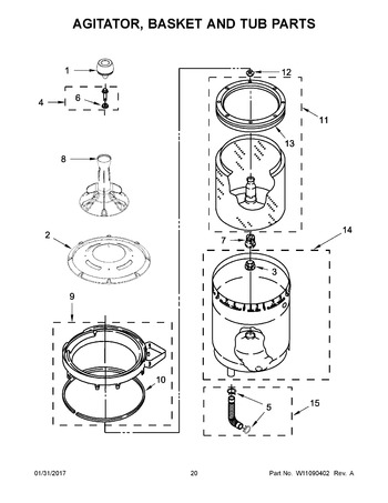 Diagram for YWET4027EW1