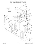 Diagram for 02 - Top And Cabinet Parts