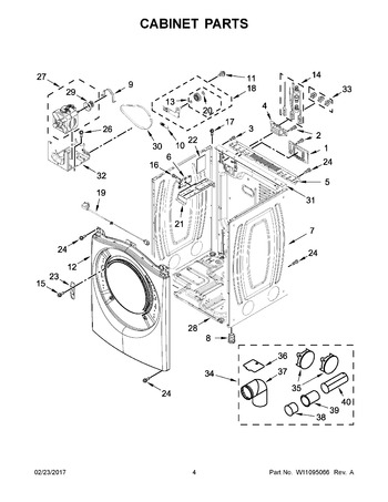 Diagram for WED7540FW0