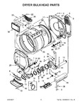 Diagram for 05 - Dryer Bulkhead Parts