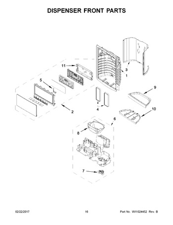 Diagram for WRX735SDBM03