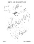 Diagram for 10 - Motor And Icemaker Parts