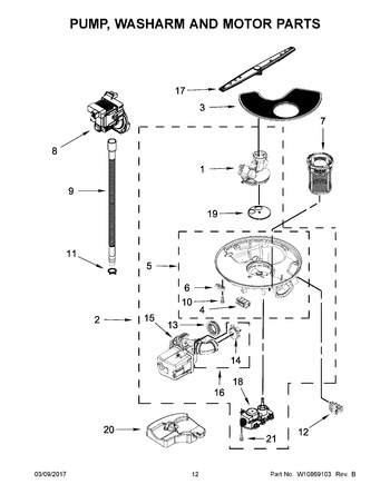 Diagram for WDF560SAFM0