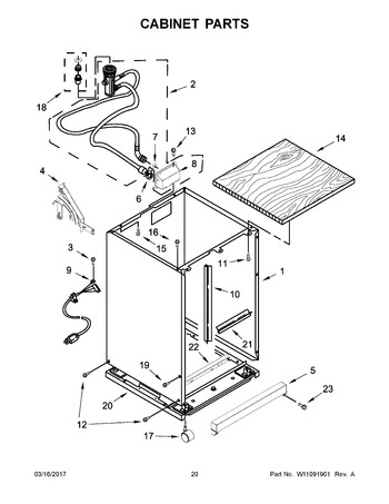 Diagram for WDP370PAHW0