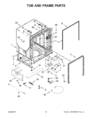 Diagram for WDT970SAHZ0