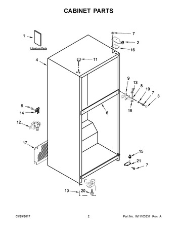 Diagram for WRT518SZFG00