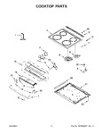 Diagram for 02 - Cooktop Parts