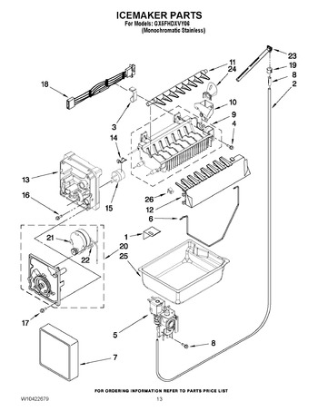 Diagram for GX5FHDXVY06