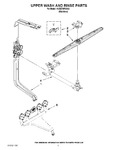 Diagram for 07 - Upper Wash And Rinse Parts