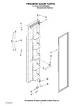 Diagram for 07 - Freezer Door Parts