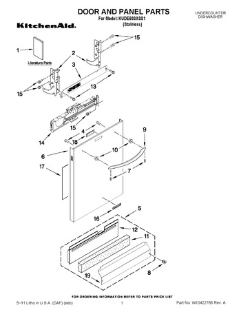 Diagram for KUDE60SXSS1