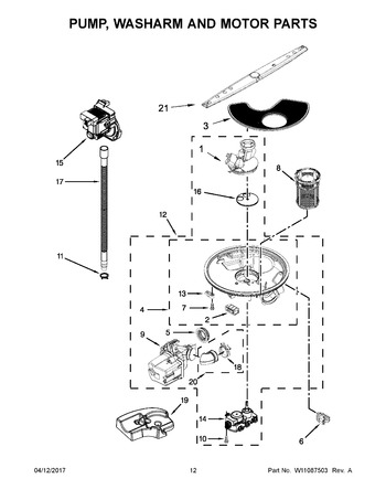 Diagram for WDTA50SAHM0