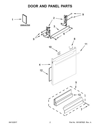 Diagram for WDTA50SAHZ0