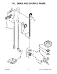 Diagram for 05 - Fill, Drain And Overfill Parts