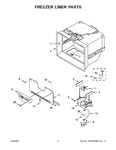 Diagram for 04 - Freezer Liner Parts