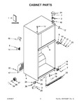 Diagram for 02 - Cabinet Parts