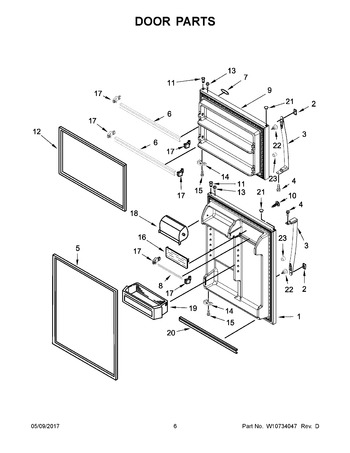 Diagram for WRT311FZDT00