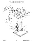 Diagram for 02 - Top And Console Parts