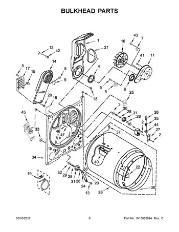 Diagram for WED7300DW1