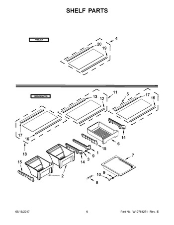 Diagram for WRT318FZDW00