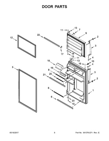 Diagram for WRT318FZDW00