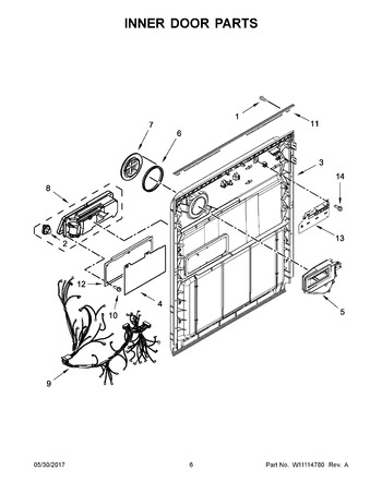 Diagram for WDT710PAHW0