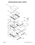 Diagram for 04 - Refrigerator Shelf Parts