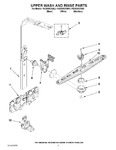 Diagram for 07 - Upper Wash And Rinse Parts