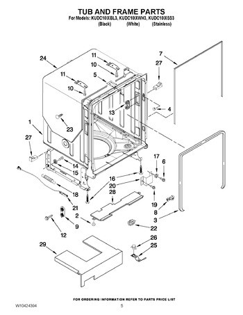 Diagram for KUDC10IXBL3