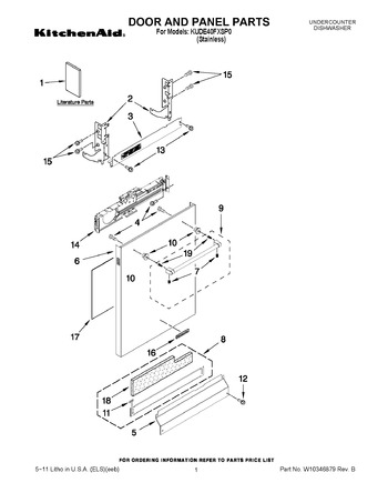 Diagram for KUDE40FXSP0