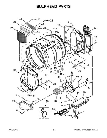 Diagram for YWED7500GW0