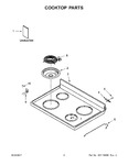 Diagram for 02 - Cooktop Parts