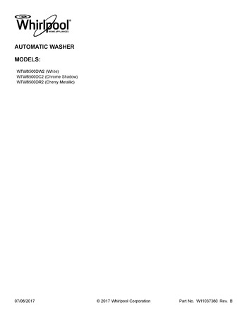 Diagram for WTW8500DC2